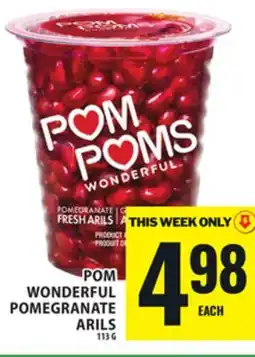 Food Basics POM WONDERFUL POMEGRANATE ARILS offer