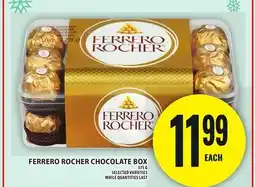 Food Basics FERRERO ROCHER CHOCOLATE BOX offer
