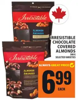 Food Basics IRRESISTIBLE CHOCOLATE COVERED ALMONDS offer