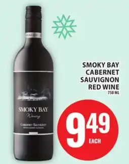 Food Basics SMOKY BAY CABERNET SAUVIGNON RED WINE offer