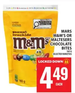 Food Basics MARS M&M'S OR MALTESERS CHOCOLATE BITES offer
