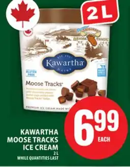 Food Basics KAWARTHA MOOSE TRACKS ICE CREAM offer