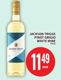 Food Basics JACKSON TRIGGS PINOT GRIGIO WHITE WINE offer