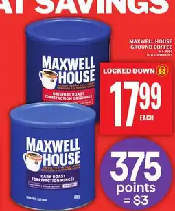 Food Basics MAXWELL HOUSE GROUND COFFEE offer