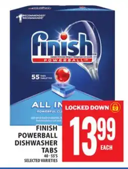 Food Basics FINISH POWERBALL DISHWASHER TABS offer