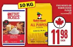 Food Basics FIVE ROSES OR ROBIN HOOD FLOUR offer