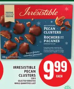 Food Basics IRRESISTIBLE PECAN CLUSTERS offer