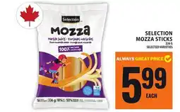 Food Basics SELECTION MOZZA STICKS offer