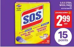 Food Basics S.O.S STEEL WOOL PADS offer
