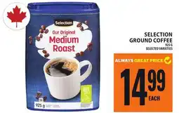 Food Basics SELECTION GROUND COFFEE offer