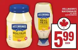 Food Basics HELLMANN'S MAYONNAISE offer