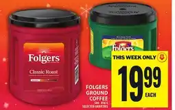 Food Basics FOLGERS GROUND COFFEE offer