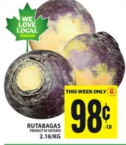 Food Basics RUTABAGAS offer
