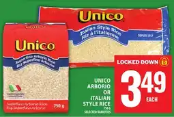 Food Basics UNICO ARBORIO OR ITALIAN STYLE RICE offer