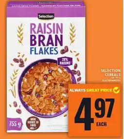 Food Basics SELECTION CEREALS offer