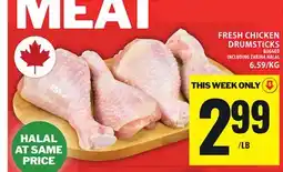 Food Basics FRESH CHICKEN DRUMSTICKS offer
