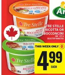 Food Basics TRE STELLE RICOTTA OR BOCCONCINI offer