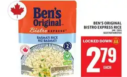 Food Basics BEN'S ORIGINAL BISTRO EXPRESS RICE offer