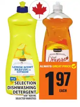 Food Basics SELECTION DISHWASHING DETERGENT offer