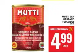 Food Basics MUTTI SAN MARZANO TOMATOES offer