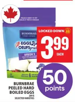 Food Basics BURNBRAE PEELED HARD BOILED EGGS offer