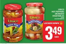 Food Basics UNICO HOT PEPPERS OR MIXED VEGETABLES offer