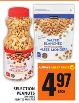 Food Basics SELECTION PEANUTS offer