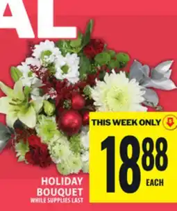Food Basics HOLIDAY BOUQUET offer