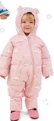 Toys R us Baby Snowsuit - Pink Forest offer