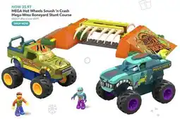 Toys R us MEGA Hot Wheels Smash 'n Crash Mega-Wrex Boneyard Stunt Course offer