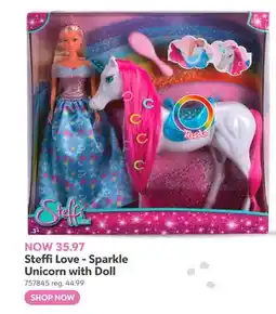 Toys R us Steffi Love - Sparkle Unicorn with Doll offer