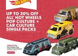 Toys R us Hot Wheels Pop Culture Assortment offer