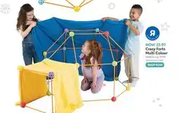 Toys R us Crazy Forts Multi Colour offer