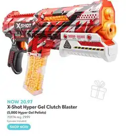 Toys R us X-Shot Hyper Gel Clutch Blaster offer