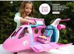 Toys R us Barbie Dreamhouse Adventures Dreamplane Doll and Play Set offer