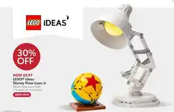 Toys R us LEGO Ideas Disney Pixar Luxo Jr offer