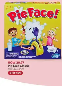 Toys R us Pie Face Classic offer