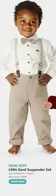 Toys R us Little Gent Suspender Set offer