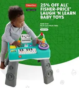 Toys R us Mix & Learn Music Table offer