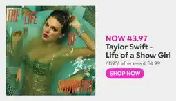 Toys R us Taylor Swift - Life of a Show Girl offer