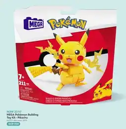 Toys R us MEGA Pokémon Building Toy Kit - Pikachu offer