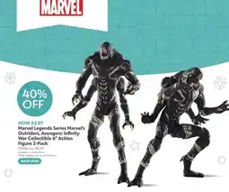 Toys R us Marvel Legends Series Marvel's Outriders, Avengers: Infinity War Collectible 6 Action Figure 2-Pack offer