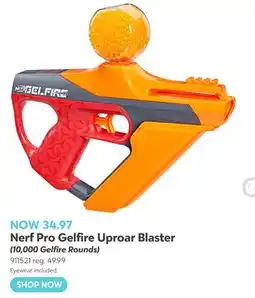 Toys R us Nerf Pro Gelfire Uproar Blaster offer