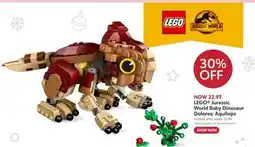 Toys R us LEGO Jurassic World Baby Dinosaur Dolores: Aquilops offer