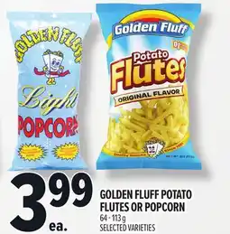 Metro GOLDEN FLUFF POTATO FLUTES OR POPCORN offer