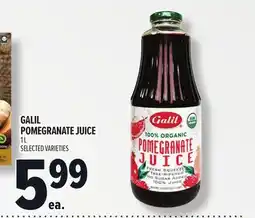Metro GALIL POMEGRANATE JUICE offer