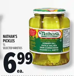 Metro NATHAN'S PICKLES offer