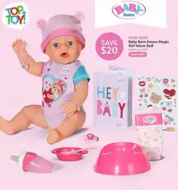 Toys R us Baby Born Emma Magic Girl 43cm Doll offer