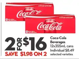 Longo's Coca-Cola Beverages offer