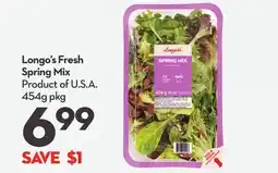 Longo's Longo's Fresh Spring Mix offer